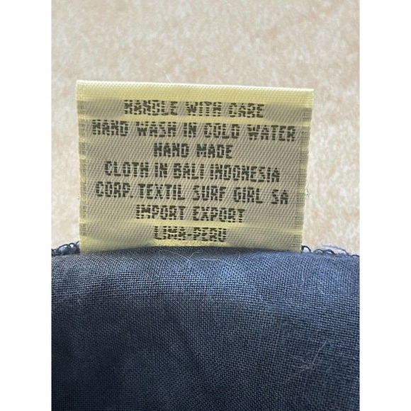 Nashla Womens Plus Cotton Handmade Cloth Handcrafted In Indonesia Cover Up - Picture 6 of 8